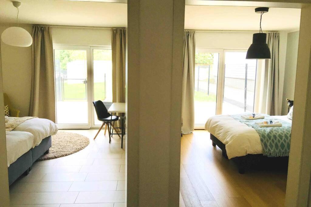 Large Family Retro Flat In City Center- Large Terrace & Garden View, Free Parking ルクセンブルク エクステリア 写真